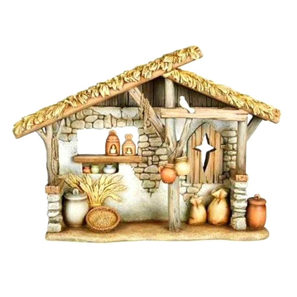Vintage Avalon Gallery Nativity Bethlehem Nights Stable/Creche Only